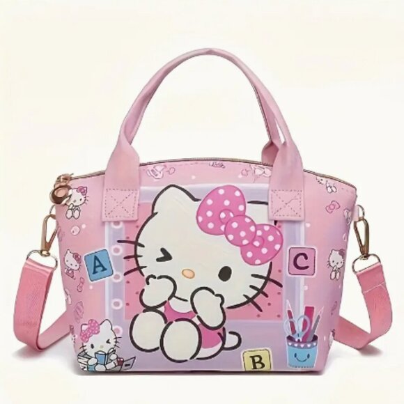 Hello Kitty Crossbody Handbag Pink  NWT - Picture 1 of 2